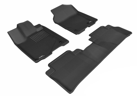 3D коврики в салон черные Sotra 3D LUX для Acura RDX (2013-2020) ST 74-00557